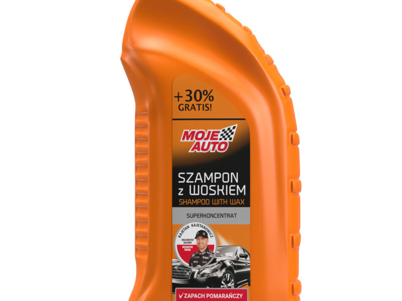 MOJE AUTO - Szampon Samochodowy Z Woskiem 1l (1,3l Promo)