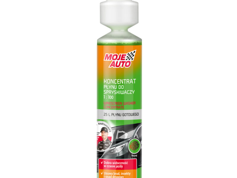 MOJE AUTO - Koncentrat Płynu do Spryskiwaczy - 250ml Leśny