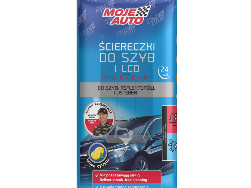 MOJE AUTO - Ściereczki do Szyb 24 szt.