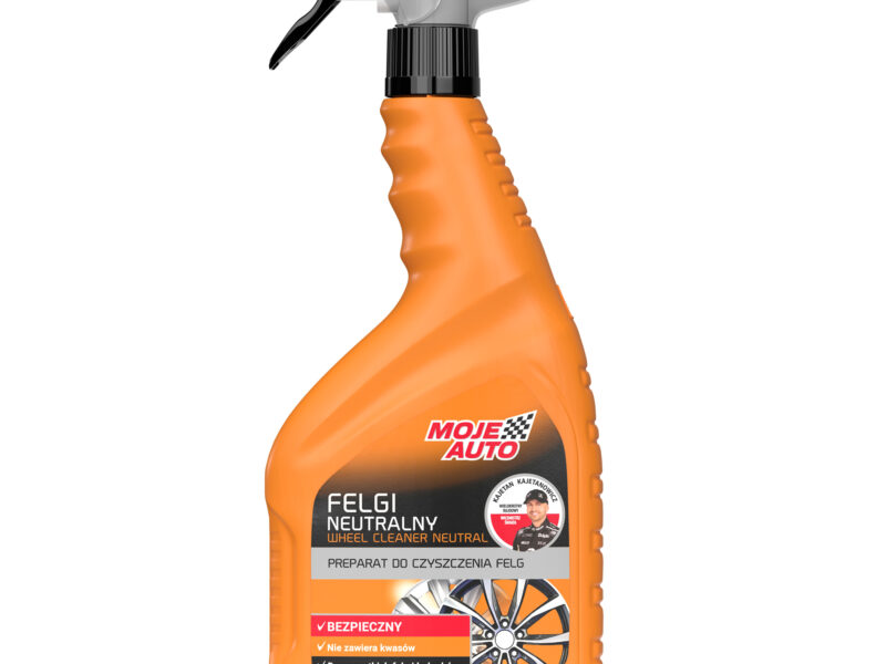 MOJE AUTO - Płyn do Felg Neutralny 750ml - Atomizer - neutralny