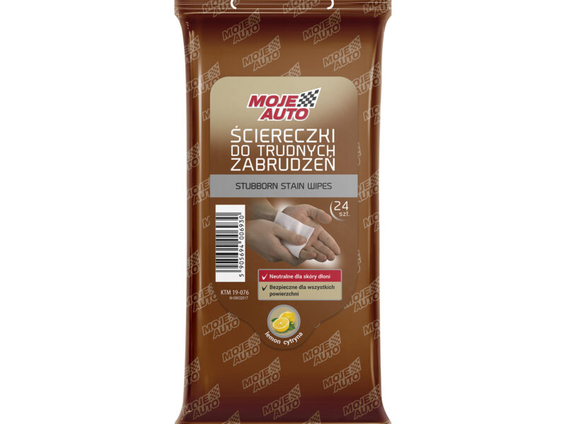 MOJE AUTO - Ściereczki do Trudnych Zabrudzeń 24 szt.