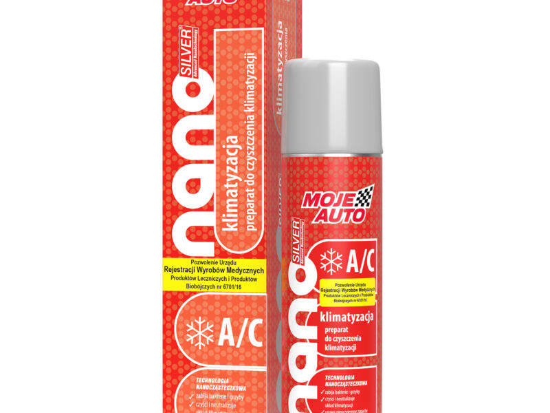 MOJE AUTO - Nano Preparat do Czyszczenia Klimatyzacji 200ml