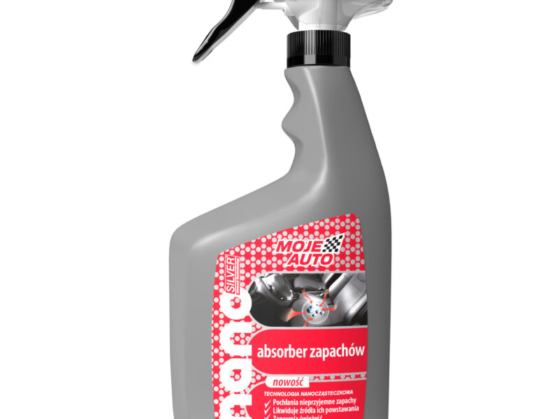 MOJE AUTO - Absorber zapachów Nanosilver 650ml - Atomizer