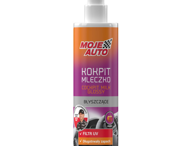 MOJE AUTO - Mleczko do Kokpitu Błysk - Jabłko 300ml