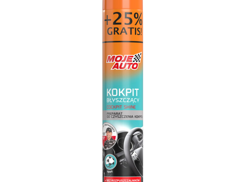 MOJE AUTO - Kokpit Błyszczący - Sport 600ml (750ml Promo)