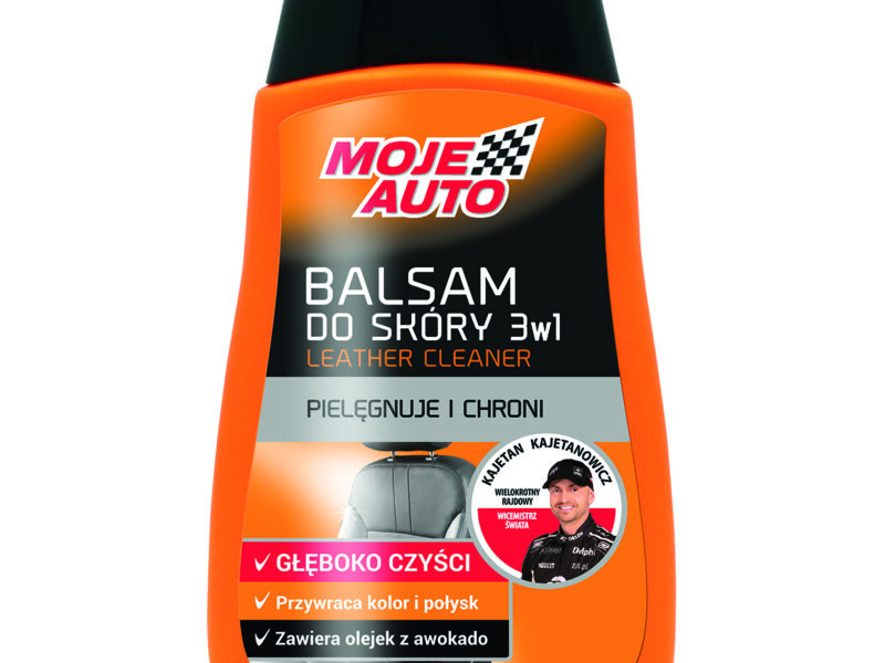 MOJE AUTO - Balsam do Czyszczenia Skóry 3w1 250ml