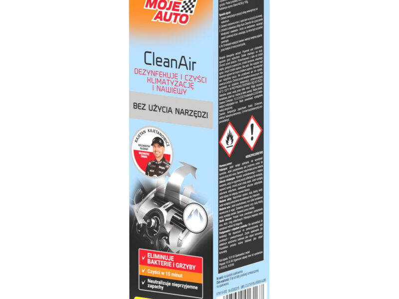 MOJE AUTO - CleanAir - Czyszczenie Klimatyzacji i Nawiewów - Arctic 150ml - BIOBÓJCZY