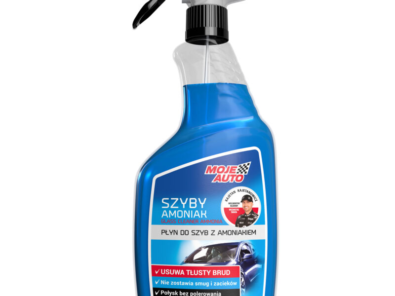 MOJE AUTO - Płyn do mycia szyb Amoniak 650ml - Atomizer