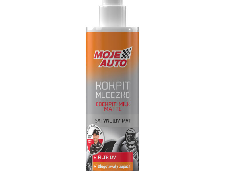 MOJE AUTO - Mleczko do Kokpitu Matt - Black 300ml