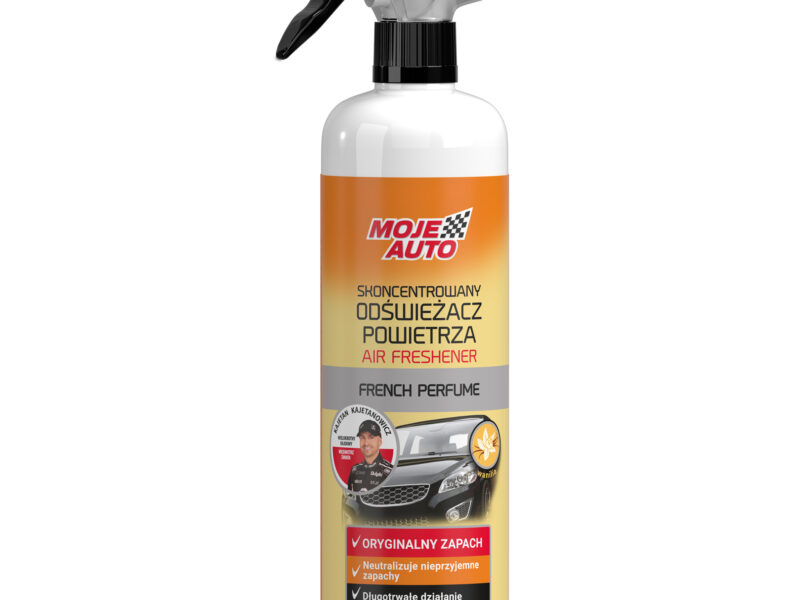 MOJE AUTO - Skoncentrowany Odświeżacz Powietrza Wanilia 500 ml -Atomizer