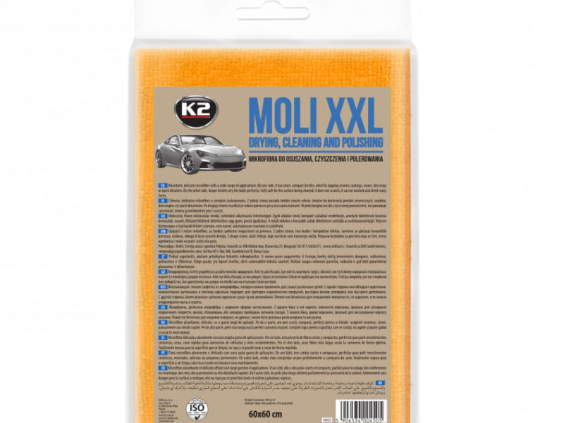 K2 MOLI XXL 60X60 CM-delikatna mikrofibra