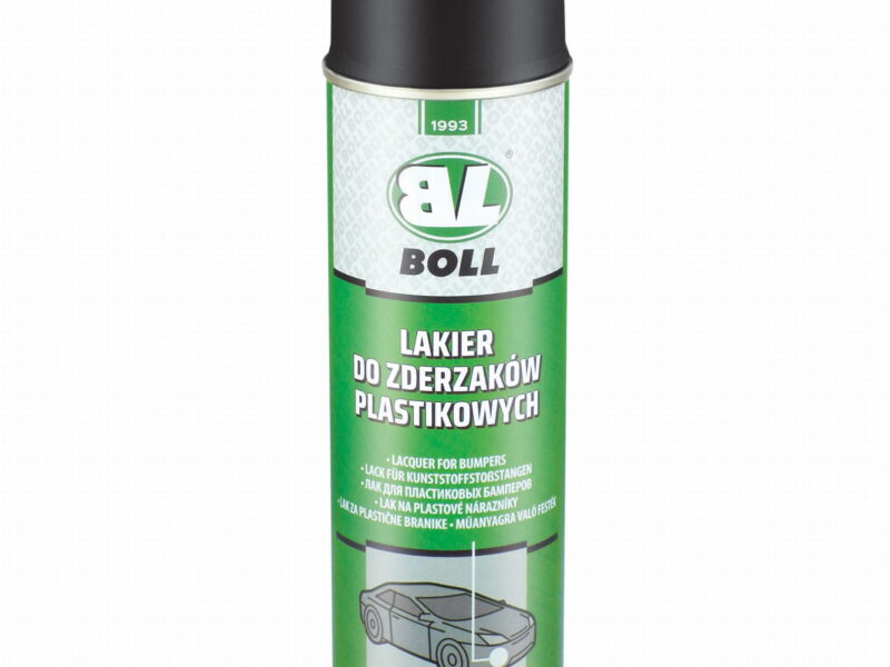 BOLL lakier spray do zderzaków plastikowych czarny 500ml