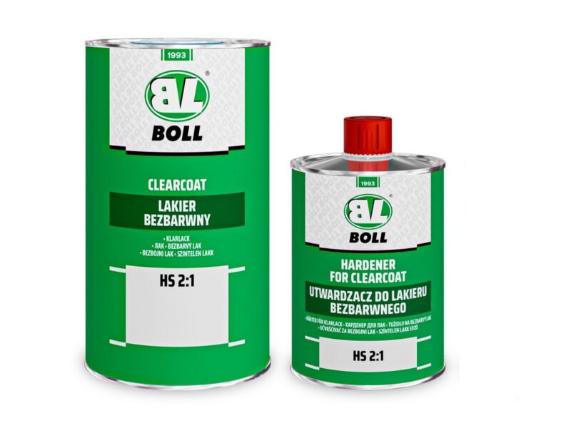 Boll lakier bezbarwny hs 2:1 1l+utwardzacz 500ml