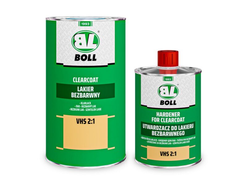 Boll lakier bezbarwny vhs 2:1 1l+utwardzacz 500ml