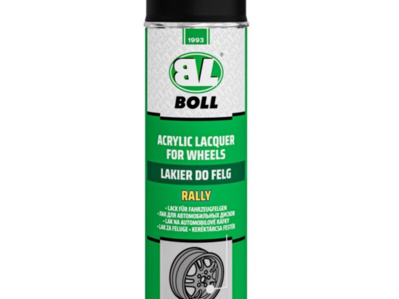 BOLL lakier do felg samochodowych rally czarny mat 0,5L