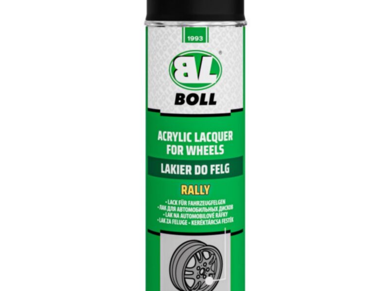 BOLL lakier do felg samochodowych rally czarny połysk 0,5L