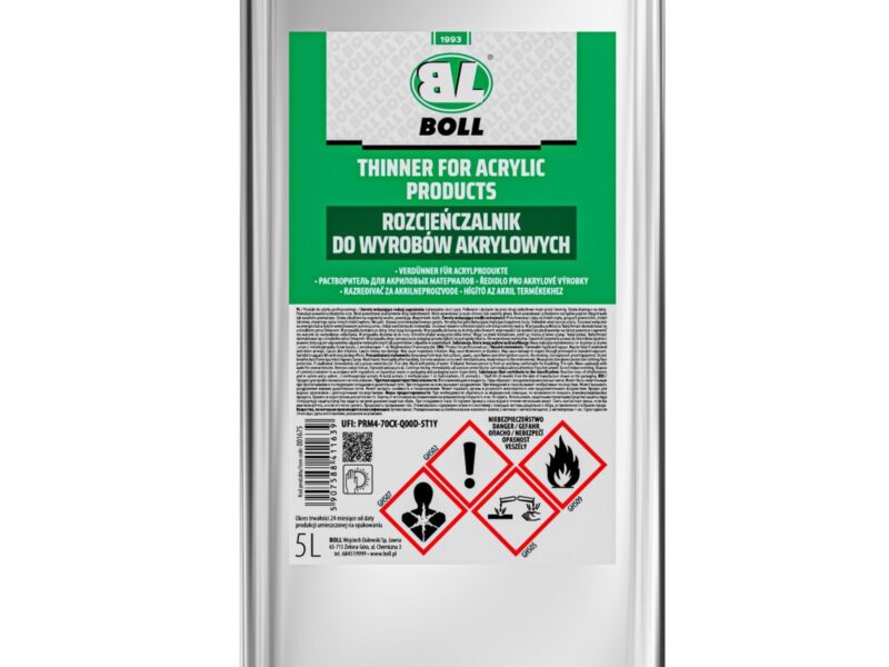 Boll rozcieńczalnik do wyrobów akrylowych 5l