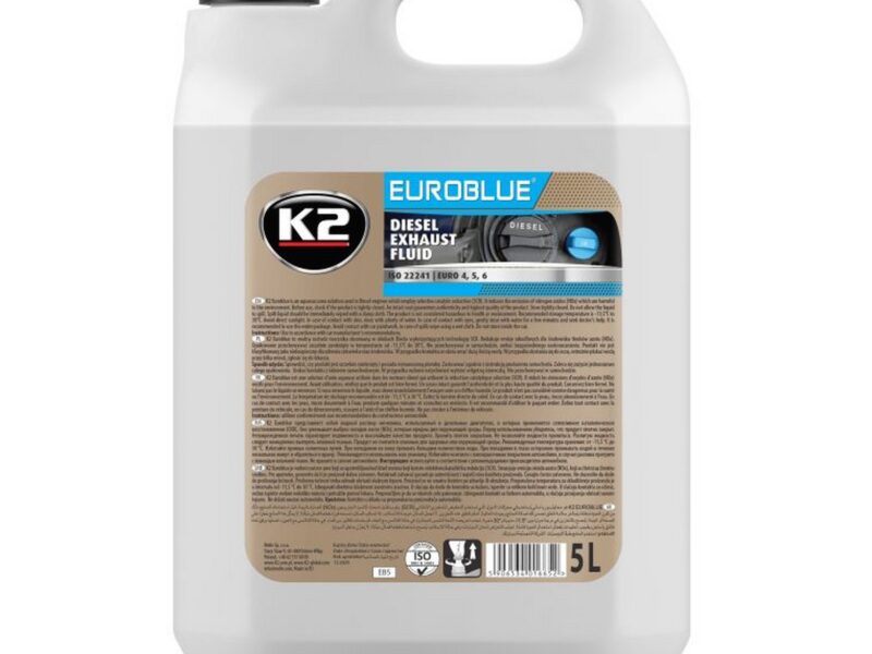 K2 EUROBLUE PŁYN ROZTWÓR MOCZNIKA 5 L