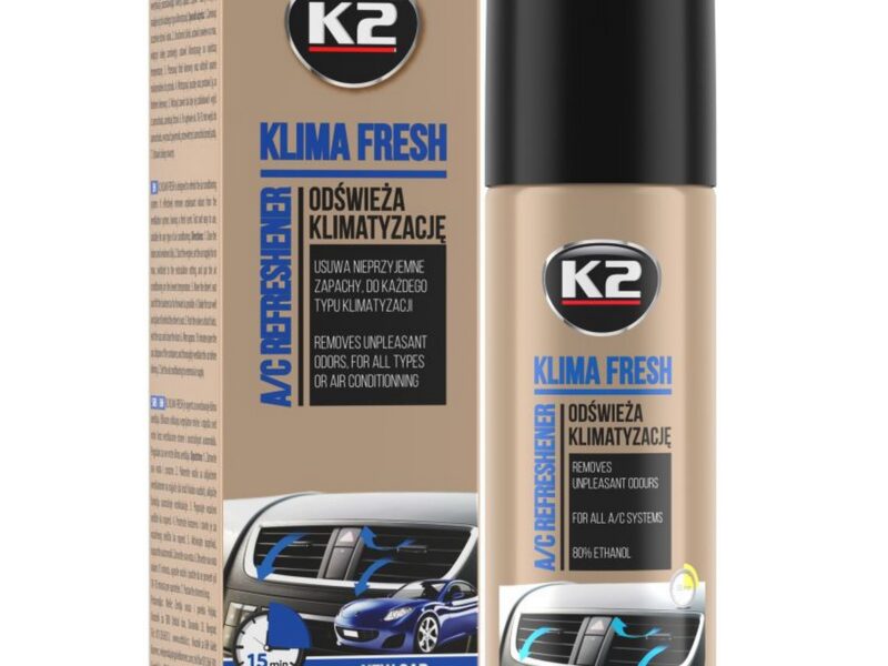 K2 KLIMA FRESH NEW CAR ODŚWIEŻACZ KLIMATYZACJI 150ML