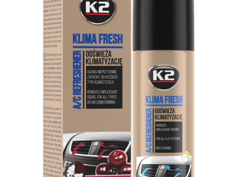 K2 KLIMA FRESH ODŚWIEŻACZ KLIMATYZACJI CHERRY 150ML