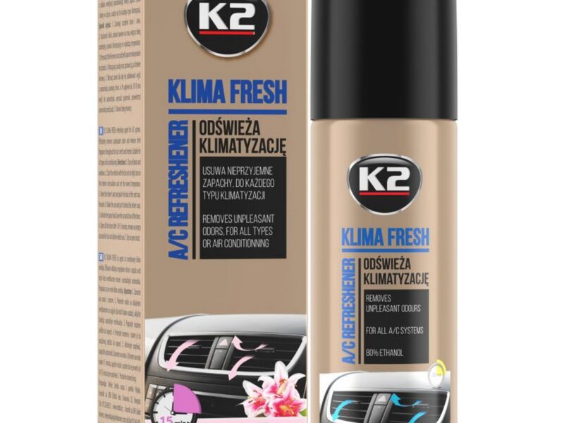 K2 KLIMA FRESH ODŚWIEŻACZ KLIMATYZACJI FLOWER 150ML