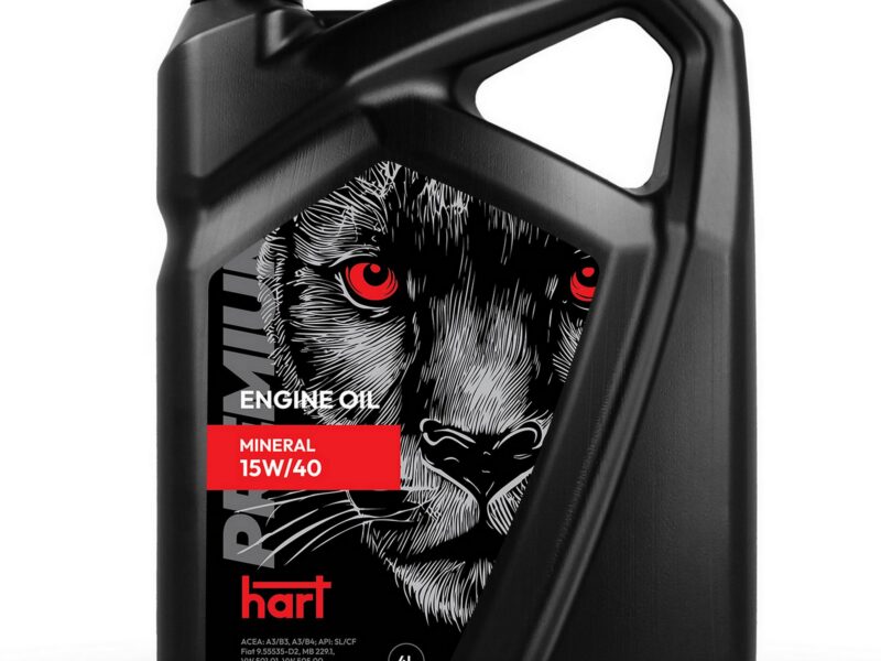 HART OLEJ SILNIKOWY MINERALNY 15W/40 SL/CF 4L