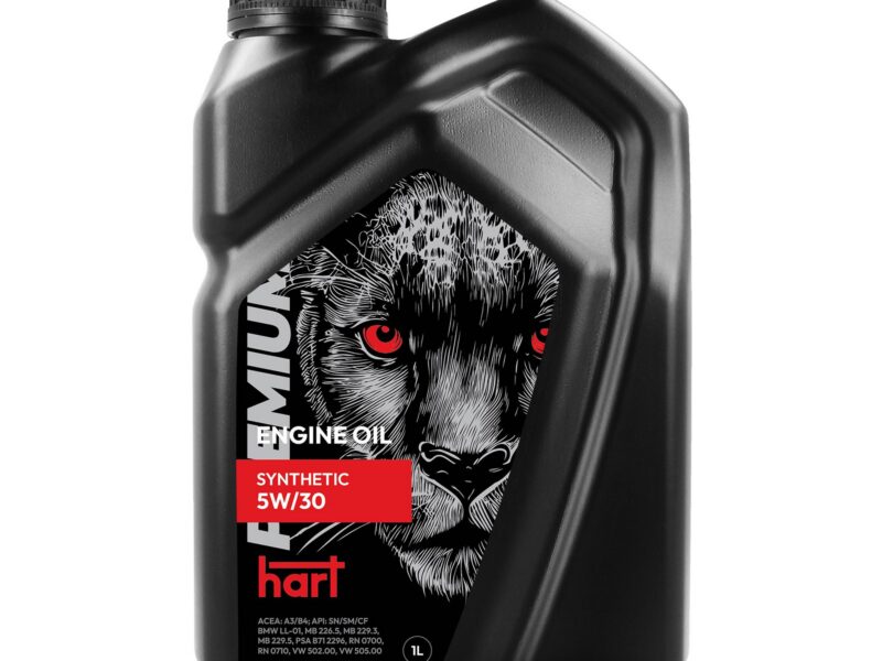 HART OLEJ SILNIKOWY SYNTETYCZNY 5W/30  VW 507.00, 504.00 1L