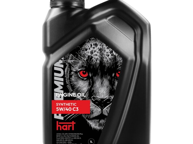 OLEJ SILNIKOWY SYNTETYCZNY 5W/40 HART C3 SN/SM/CF 1L