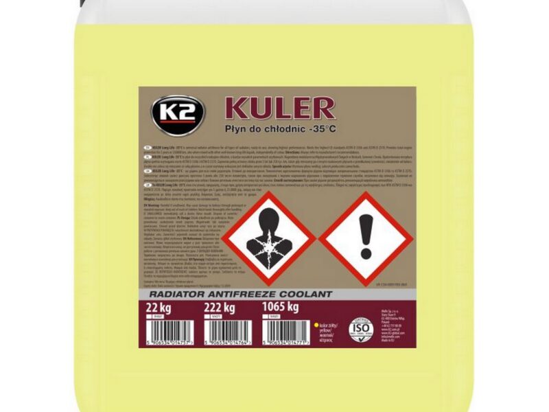 K2 KULER -35°C ŻÓŁTY 22kg