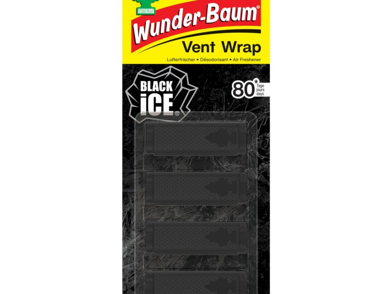 WUNDER-BAUM -Vent Wrap Black Ice 4szt