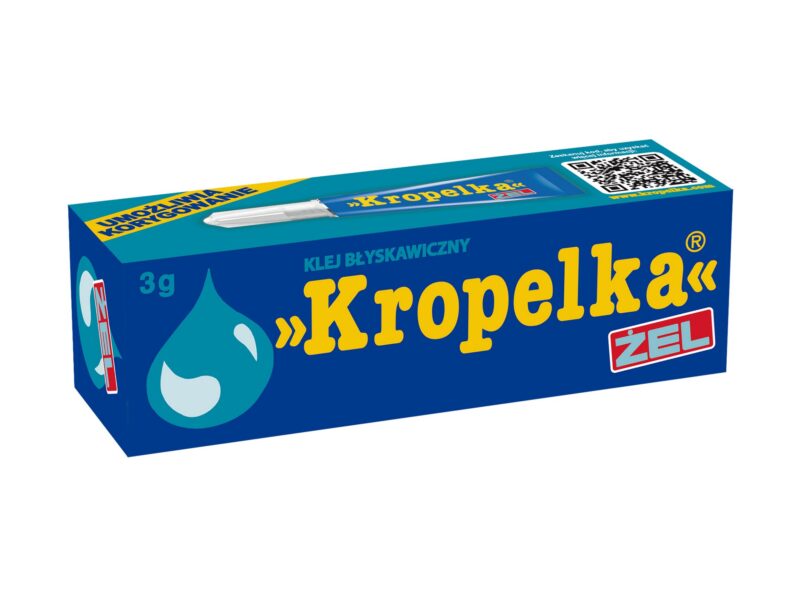 BRIPOX - KROPELKA KLEJ BŁYSKAWICZNY KROPELKA ŻEL 3G