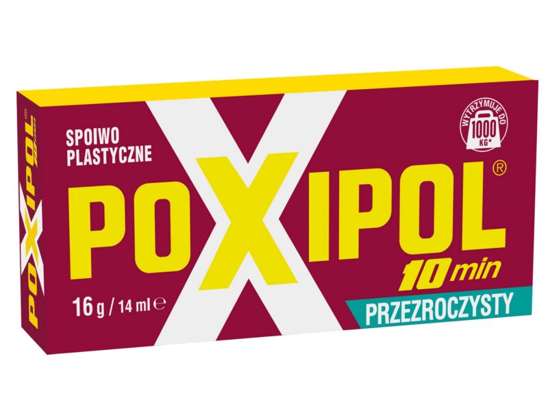 BRIPOX - POXIPOL KLEJ DWUSKŁADNIKOWY PRZEŹROCZYSTY 16G/14ML