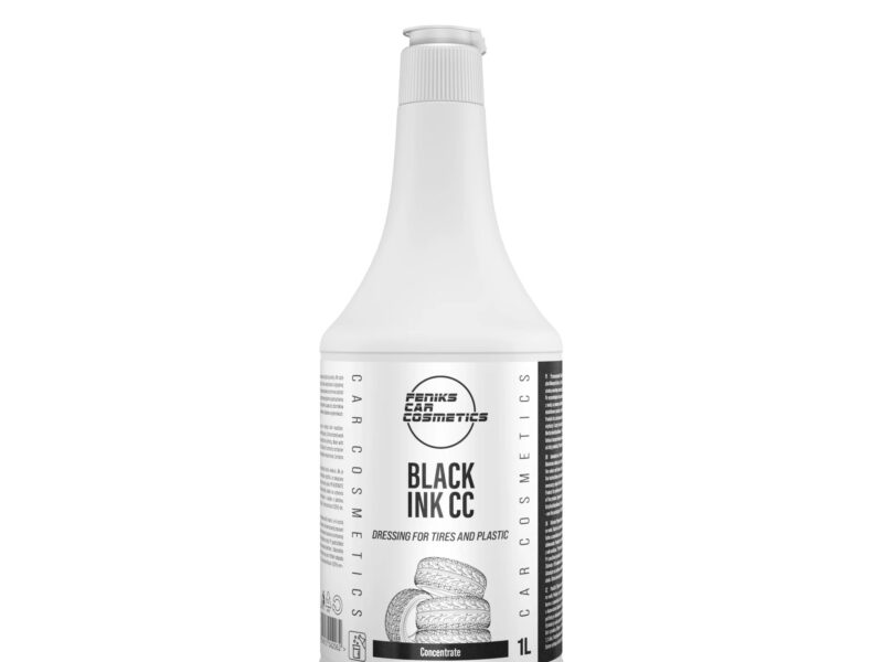 FENIKS Car Cosmetics - Black Ink CC – Środek do elementów gumowych i plastikowych 1L (koncentrat)