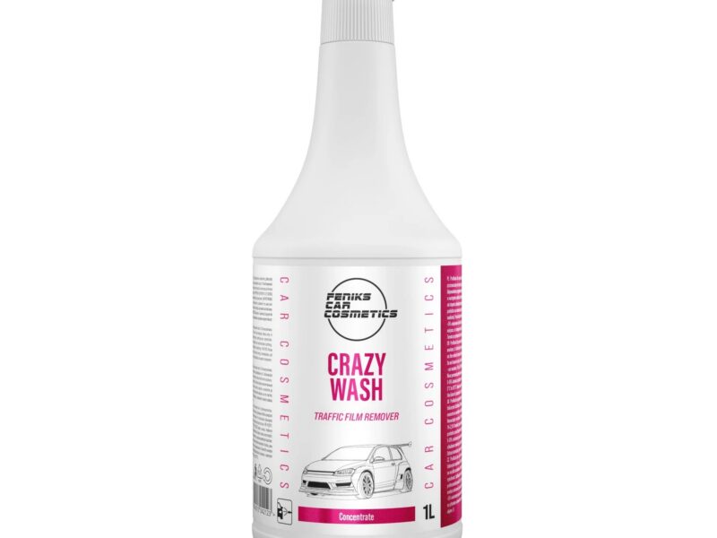 FENIKS Car Cosmetics -Crazy Wash – Szampon do silnych zabrudzeń 1L (koncentrat)