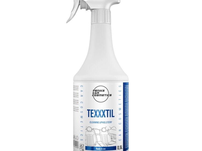 FENIKS Car Cosmetics – Texxxtil – Preparat do czyszczenia tapicerki 0,5L