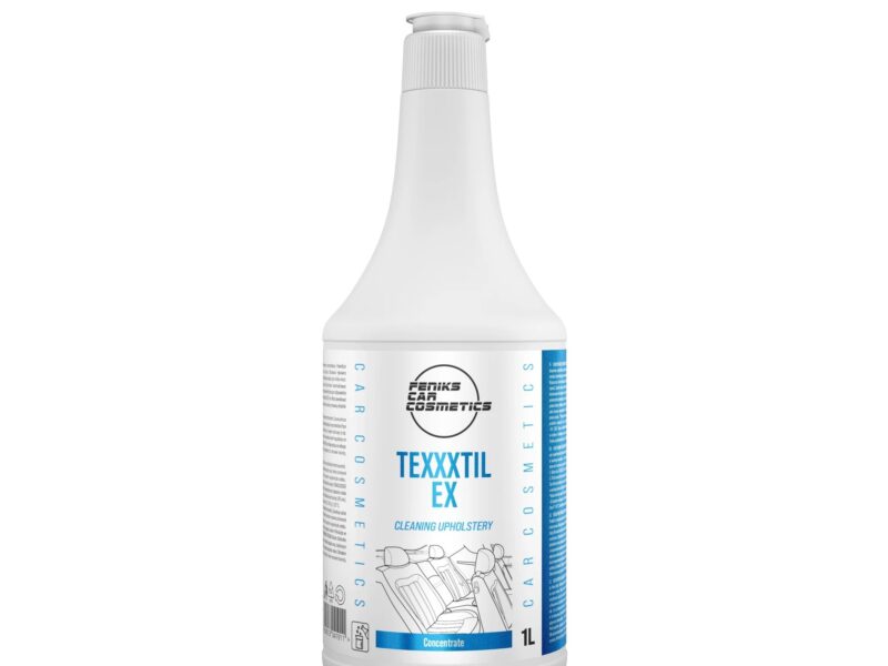 FENIKS Car Cosmetics – Texxxtil Ex koncentrat – Preparat do ekstrakcyjnego czyszczenia tapicerki 1 L