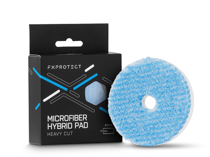 FXPROTECT Microfiber Hybrid Pad – Heavy Cut 80mm