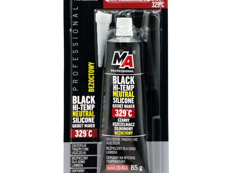 MA PROFESSIONAL USZCZELNIACZ SILIKONOWY CZARNY 329°C 85G