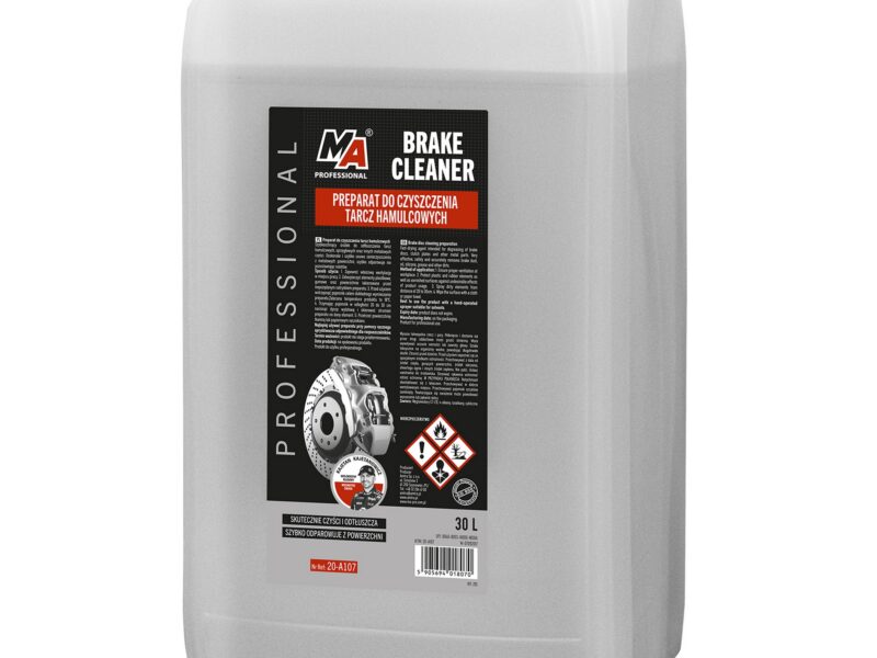 MA PROFESIONAL BRAKE CLEANER ZMYWACZ DO TARCZ HAMULCOWYCH 30L
