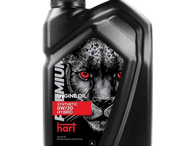 OLEJ SILNIKOWY SYNTETYCZNY 0W/20 HART HYBRID 1L