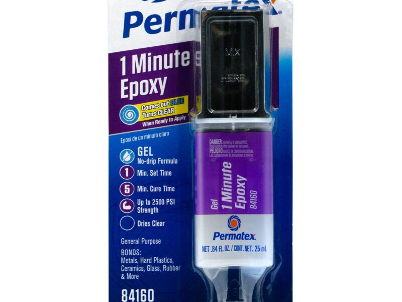 PERMATEX - KLEJ EPOKSYDOWY PRZEŹROCZYSTY SZYBKOSCHNĄCY 25ML