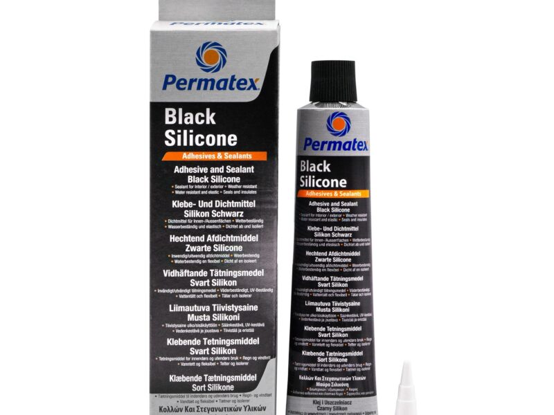 PERMATEX - USZCZELNIACZ SILIKONOWY CZARNY RTV 80ML