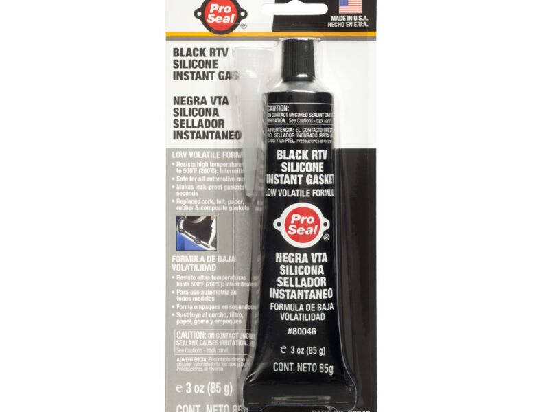 PRO SEAL - USZCZELNIACZ SILIKONOWY CZARNY 85G