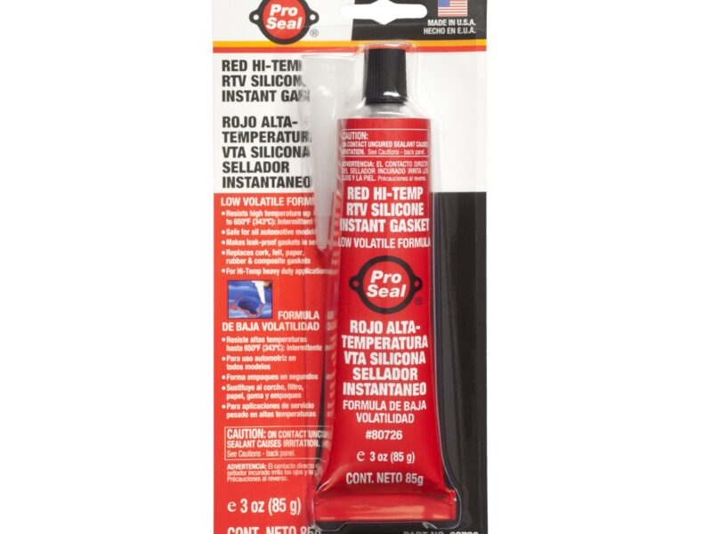 PRO SEAL - USZCZELNIACZ SILIKONOWY CZERWONY 85G