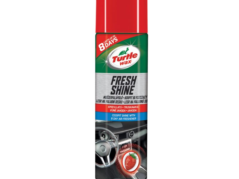TURTLE WAX- FRESH SHINE KOKPIT BŁYSZCZĄCY TRUSKAWKA 500ml
