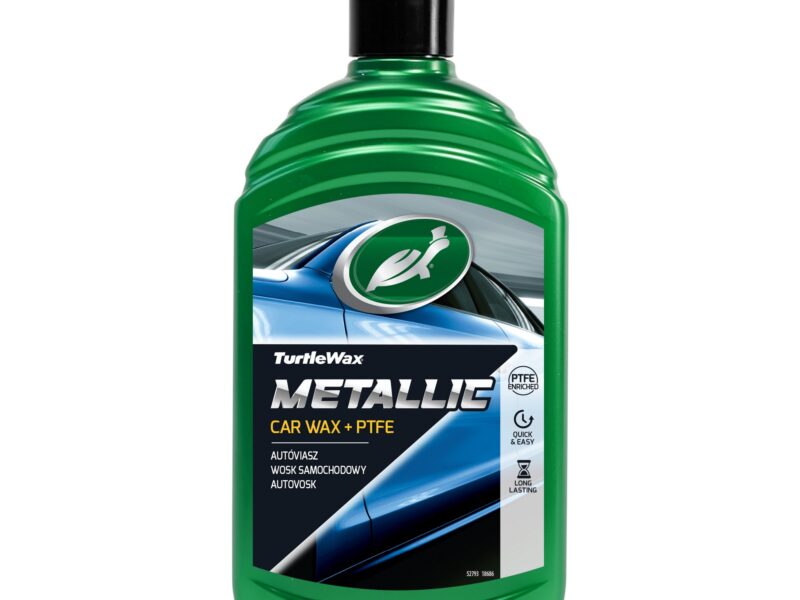 TURTLE WAX- Metallic Wax+PTFE Wosk do lakierów metalicznych z PTFE  500ml