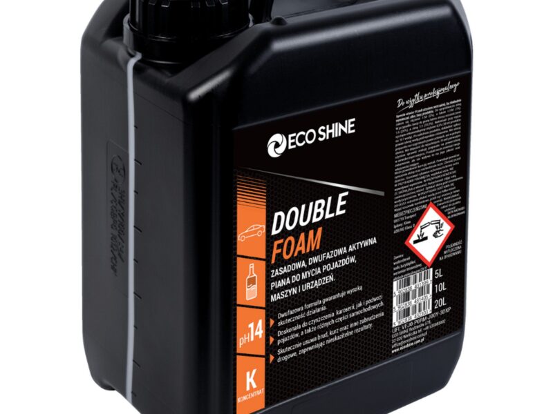 ECO SHINE DOUBLE FOAM - Zasadowa, dwufazowa aktywna piana 10L