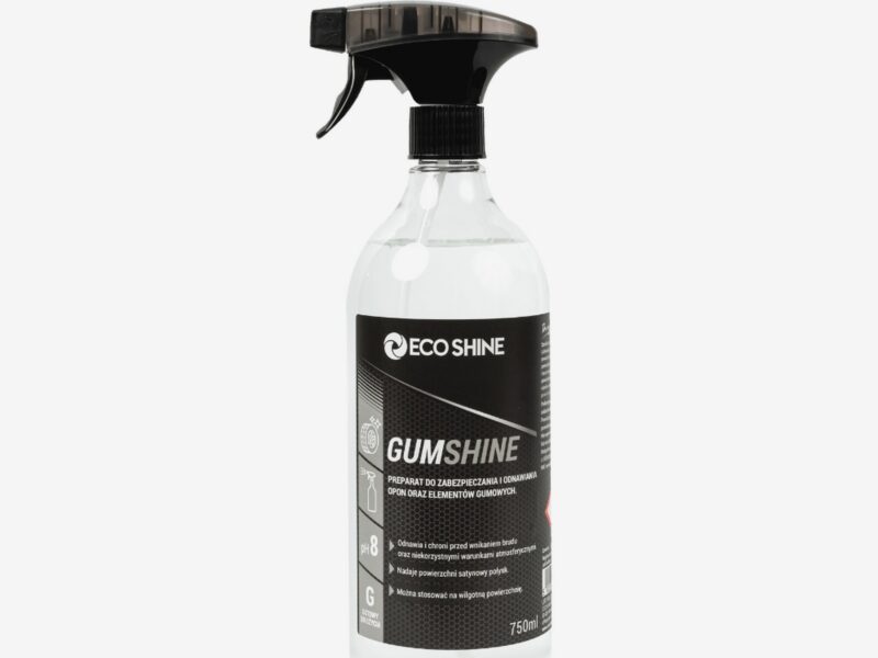 ECO SHINE GUM SHINE - Preparat do opon i elementów gumowych 0,75L