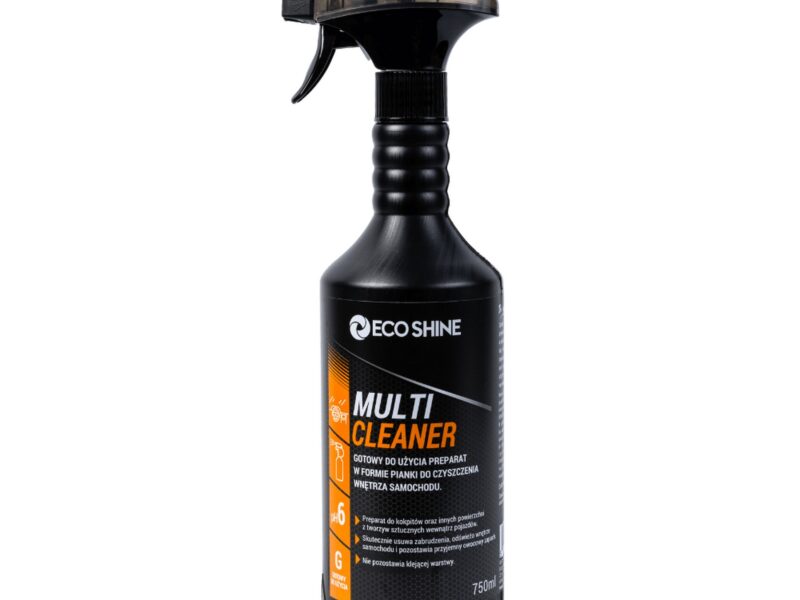 ECO SHINE MULTI CLEANER - Preparat do czyszczenia wnętrza 0,75 L