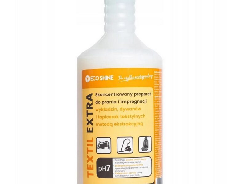 ECO SHINE TEXTIL EXTRA - Skoncentrowany preparat do prania ekstrakcyjnego 1L